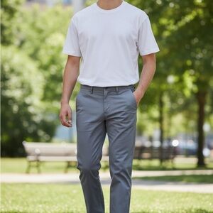 Michael Strahan Gray Pants